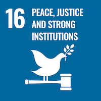 #16: Peace, Justice and Strong Institutions